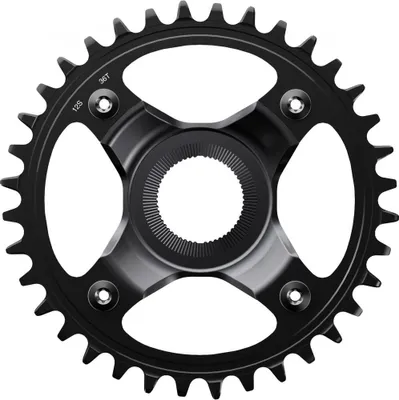 Image de Plateau SHIMANO E8000 SM-CRE80 36 dents 56,5 mm - transmission précise pour VTT électrique