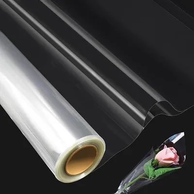 Zdjęcie produktu dla Celofan do pakowania przezroczysty rolka 80 cm x 30 m prezenty