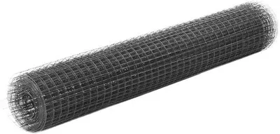 Produktbild von Drahtgitter-Hundezäun, 25 x 1 Meter - PVC-Beschichtung - Maschenweite 16 x 16 mm - ideal für sicheren Zaunbau - ServiceTopper