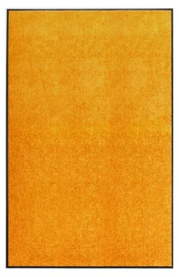 Produktbild von Waschbare Fußmatte Schmutzfangmatte Türmatte Fußabtreter Schmutzmatte Sauberlaufmatte Innen Außen Orange 120x180cm
