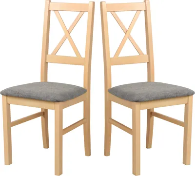 Produktbild von LeafDesign Esszimmerstühle Holz - Stuhl Buche Massiv - Stühle Esszimmer 2er Set - Holzstuhl - Esstischstühle - Küchenstühle 2er Set NILO 10 grandson