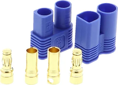 Produktbild von EC3 Stecker männlich + weiblich, 3,5 mm Bananenstecker