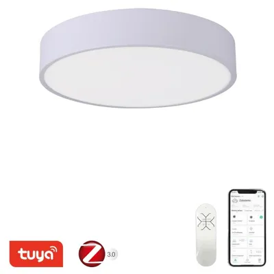 Produktbild von IMMAX NEO RONDATE SLIM Smart-Deckenleuchte 40 x 7 cm 28 W weiß Zigbee 3.0, TUYA