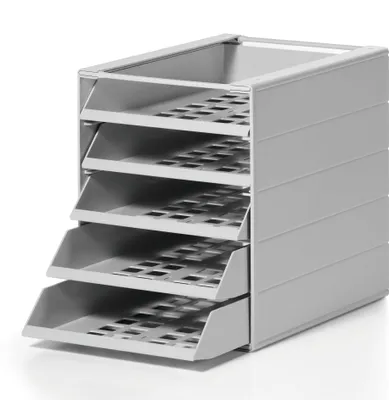 Obrázok produktu pre Odolný IDEALBOX BASIC - Grau - C4 - 5 Schublade(n) - 250 mm - 33,2 cm - 322 mm