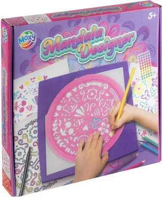 Produktbild von Mandala designer Kreativset Buntstifte Mandala Steine 25x25 cm