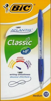 Zdjęcie produktu dla BIC Atlantis Stick, Niebieski, 12 szt.