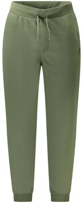 Produktbild von Grüne Herren Sporthose: Elastisch, Mit Kordelzug & Stickerei
