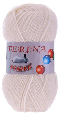 100g Terina Strickgarn Häkelgarn Wolle Acrylwolle pflegeleicht Farbwahl creme