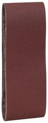 Produktbild von Schleifband-Set für Bandschleifer, rote Qualität K=100, 75 x 457 mm, 3-tlg.