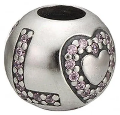 Produktbild von Pandora Charm Glitzerndes Love Sterling-Silber 791196PCZ