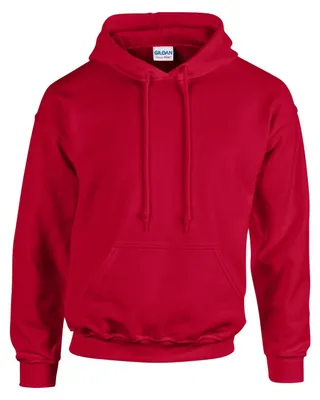 Image de Gildan - Sweat à capuche unie pour hommes/femmes, modèle FK2773 (Taille L) (Rouge cerise)