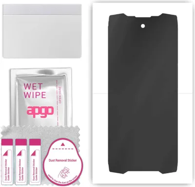 Produktbild von apgo Hydrogel Blickschutzfolie, Matt, kompatibel mit Blackview BV9300, Privacy Displayschutzfolie, Schutzfolie mit Positionierhilfe, Anti-Spy, kratzfest, einfache Montage