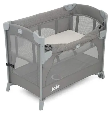 Produktbild von Joie Kubbie Sleep Travel Cot – Foggy