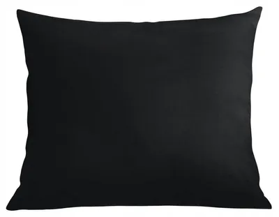 Produktbild von Spod Igły i Nitki Kissenbezug Schwarz Mikrofaser 80x70 cm