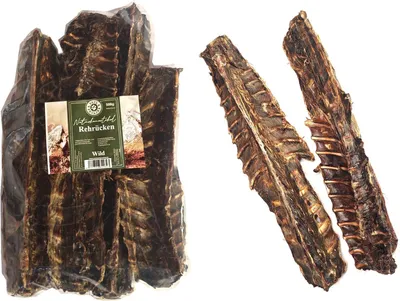 Produktbild von Paul & Paulina Rehrücken luftgetrocknet 500g eine Delikatesse für Hunde