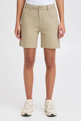 Produktbild von OXMO OXKVITA Damen Chino Shorts Kurze Hose Baumwollmischung regular fit