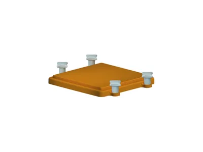 Produktbild von Dallmer Gehäuse-Deckel 2000 zu Stausafe E DN150/200