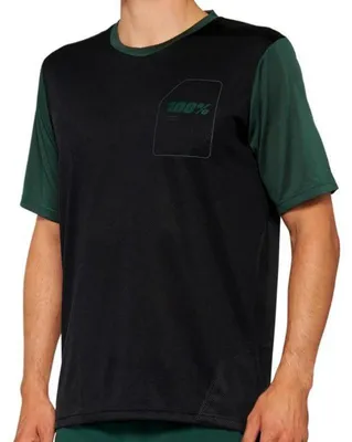 Imagen del producto de Camiseta para hombre Ridecamp, 100%, talla S, color /verde bosque