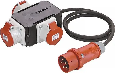 Zdjęcie produktu dla Kompaktowa rozdzielnica MIXO NECKAR CEE-16 A, 5-biegunowa 3xCEE 400V AS-SCHWABE