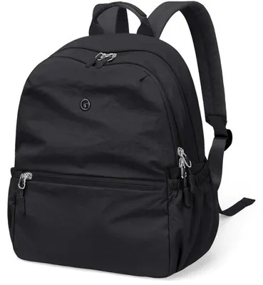 Image de Petit sac à dos léger pour femme, noir et imperméable