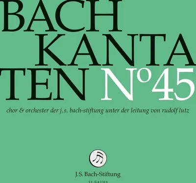 Productafbeelding van J. S. Bach-Stichting/Lutz, R: Bach-cantates, nummer 45