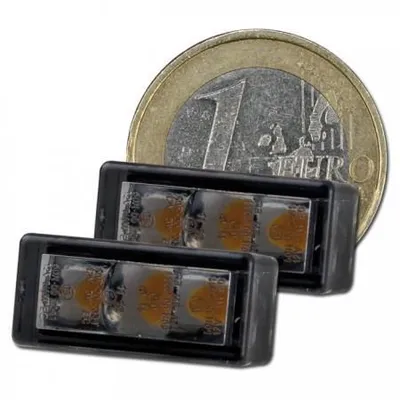 Produktbild von LED-Einbaublinkerset Brick3 getönt Paar