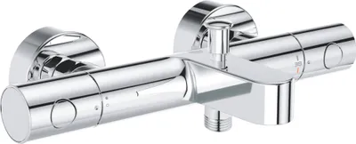 Obrázek produktu pro Grohe Precision Get 34774000, 1/2'', 1/2'', aparenta, termostat, chrom, každá baterie