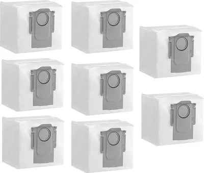 Produktbild von Set mit 8 Beuteln für den Saugroboter Roborock für Zubehör für den Staubsauger Roborock G10S PRO S7MaxV Uitra