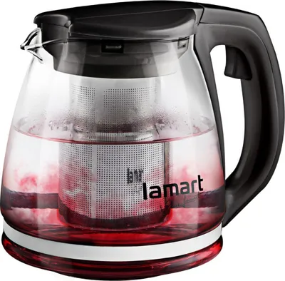 Produktbild von Lamart Wasserkocher 1.1l schwarz Verre LT7025