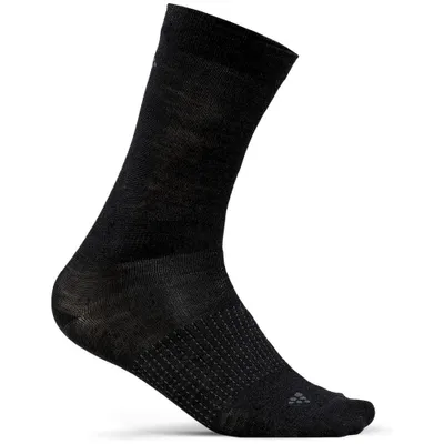 Immagine prodotto di Craft confezione da 2 calzini in lana con fodera mezza lunga Nero EU 34-36 Uomo Nero EU 34-36