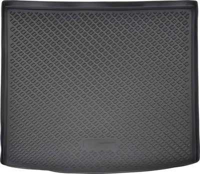 Produktbild von NORM LINERS | Gummi-Kofferraumwanne Kofferraumschale Fahrzeugspezifisch Für Volkswagen Touran 3 5T ab 2015, Antirutsch, Passgenau, mit Hoher Rand 2cm Kofferraum-Schutzmatte, Aufrollbar, Schwarz