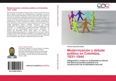 Produktbild von Modernización y debate político en Colombia, 1931-1944