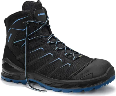 Produktbild von Sicherheitsstiefel LARROX Work GTX black-blue Mid S3 CI, Gr. 44 ELTEN 5482