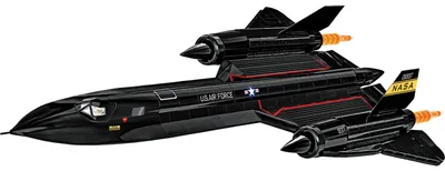 Immagine prodotto di Cobi Klemmbaustein-Set Lockheed SR-71 Blackbird Executive Edition, Flugzeug, 1424 Teile, COBI-5890