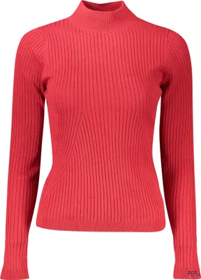 Immagine prodotto di Camicia elegante a maniche lunghe con collo alto e righe per donna