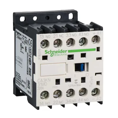 Immagine prodotto di Contattore ausiliario Schneider Electric, 3S+1NC, 220V DC CA3KN31MD