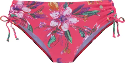 Produktbild von LASCANA Bikini-Hose Malia rot bedruckt Größe 38