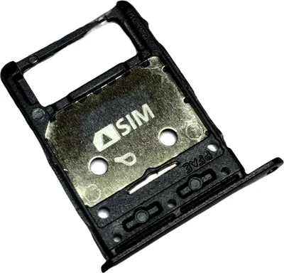 Produktbild von Simkartenhalter und micro-SD Card Fach für Samsung Galaxy Tab S6 Lite, Original Ersatzteil, Grau