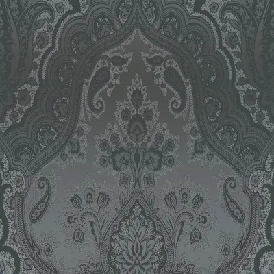 Produktbild von Profhome 387085-GU Barock Vliestapete Paisley glitzernd schwarz grau gold 5,33 m2