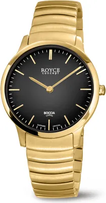 Produktbild von Boccia Damen Titan Uhr Royce concept goldfarben 3321-04