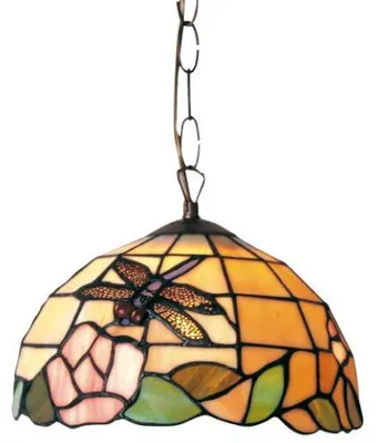 Immagine prodotto di Lampadario a sospensione Tiffany Ø25 DRAGONFLY