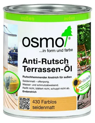 Produktbild von OSMO Farblos 430 Terrassen-Öle Anti-Rutsch-Öl 2,5L