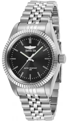Obrázek produktu pro Invicta Specialty 29395 Dámské Hodinky - Quartz Hnutí - Nerezová Ocel s Šedým Ciferníkem - 36 mm
