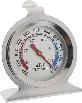 Productafbeelding van Oventhermometer van roestvrij staal voor keuken en oven - nauwkeurige temperatuurmeting