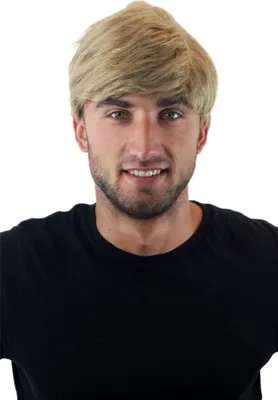 Produktbild von WIG ME UP Herrenperücke Blond Kurz GFW1168