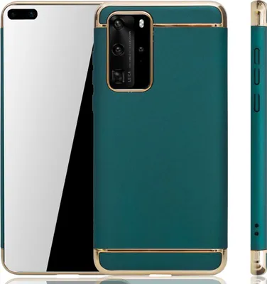 Produktbild von Huawei P40 Handy Hülle Schutz Case Bumper Hard Cover Schwarz