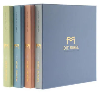 Produktbild von Menge 2020 (Bibel) - Journaling Edition - 4 Bände im Schuber