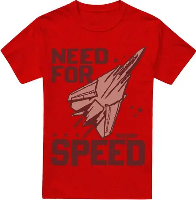 Immagine prodotto di Top Gun - Maglietta "Maverick" per uomo/donna Unisex TV15298 (XXL) (Rosso)