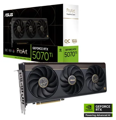 Produktbild von Asus Proart-Rtx5070Ti-O16G 16Gb Gddr7 Hdmi Dp