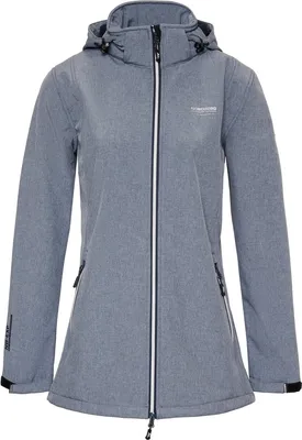 Immagine prodotto di Nordberg RONDA - Giacca estiva softshell da donna - Grigio chiaro screziato - Taglia XL